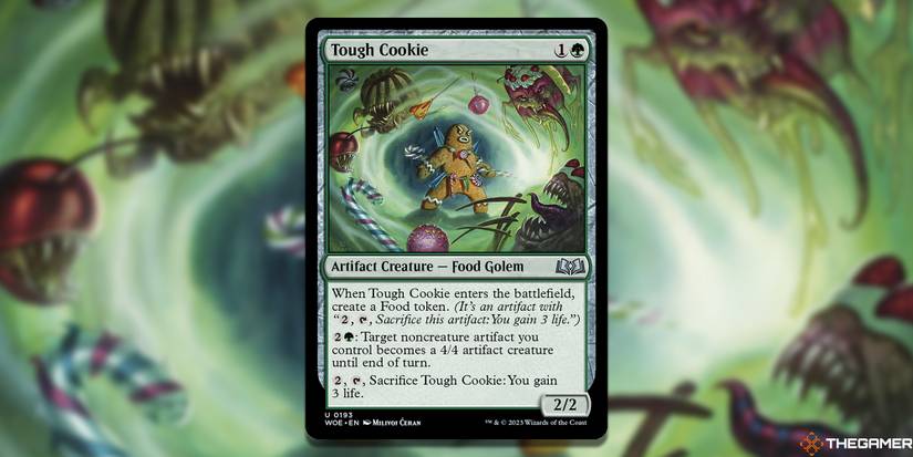 mtg cookie card Magic The Gathering - Wilds of Eldraine - Tough MTGNexus - Dark Enchantress Cookie