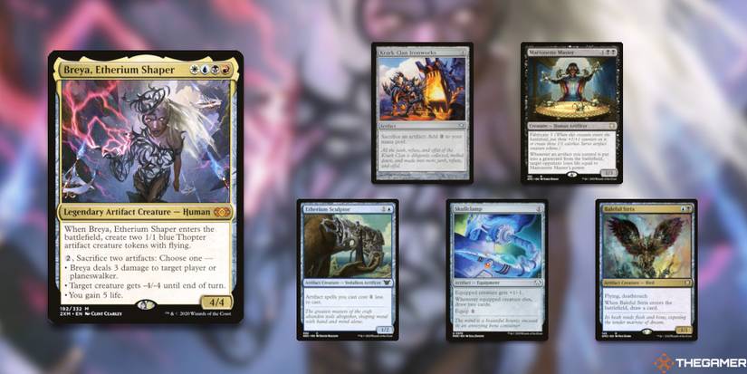 mtg breya commander deck Ultra Pro Commander 2016 Deck Protector Breya Etherium Shaper 120ct Sleeves  for Magic the Gathering : Amazon.ae: Toys