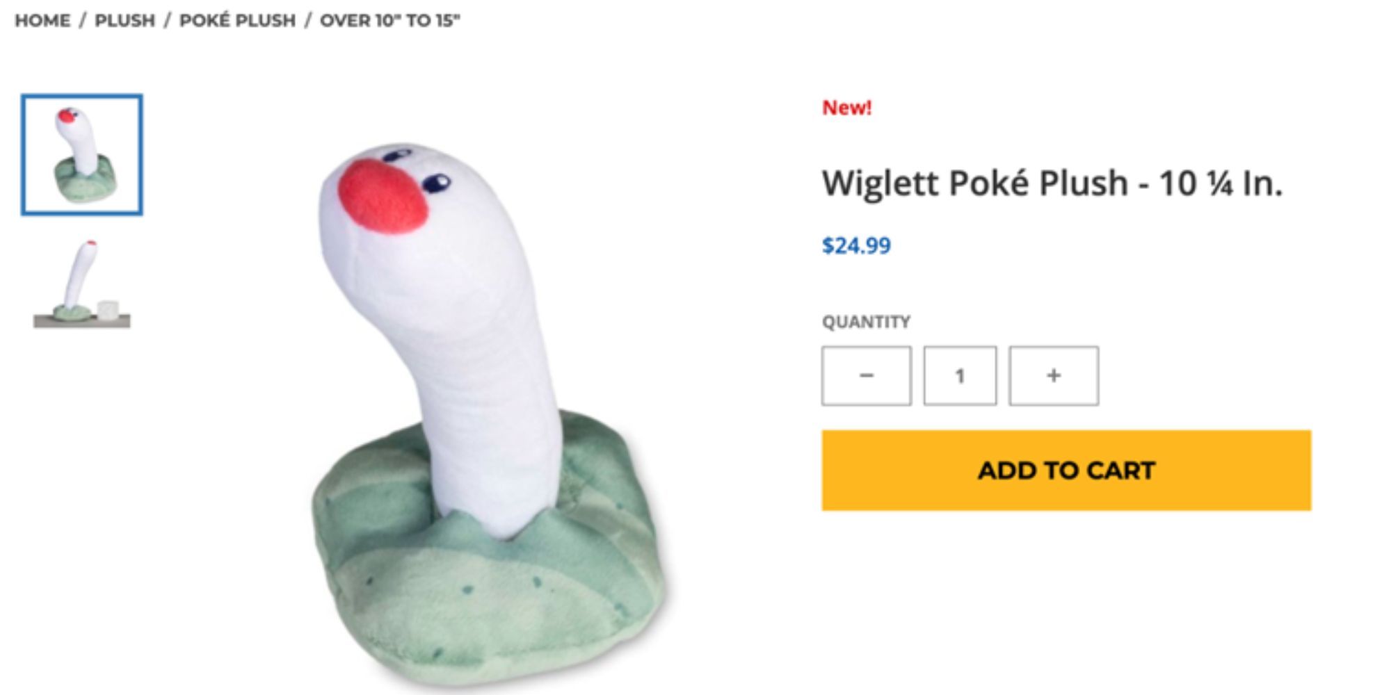 We Need to Stop Making Fun of the Wiglett Plush I Just Bought