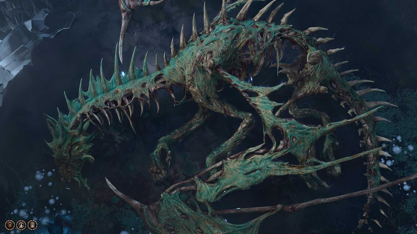 Overhead Image Of Ansur The Heart Of The Gate Dragon Lying On Ground Before Fight In Baldur's Gate 3