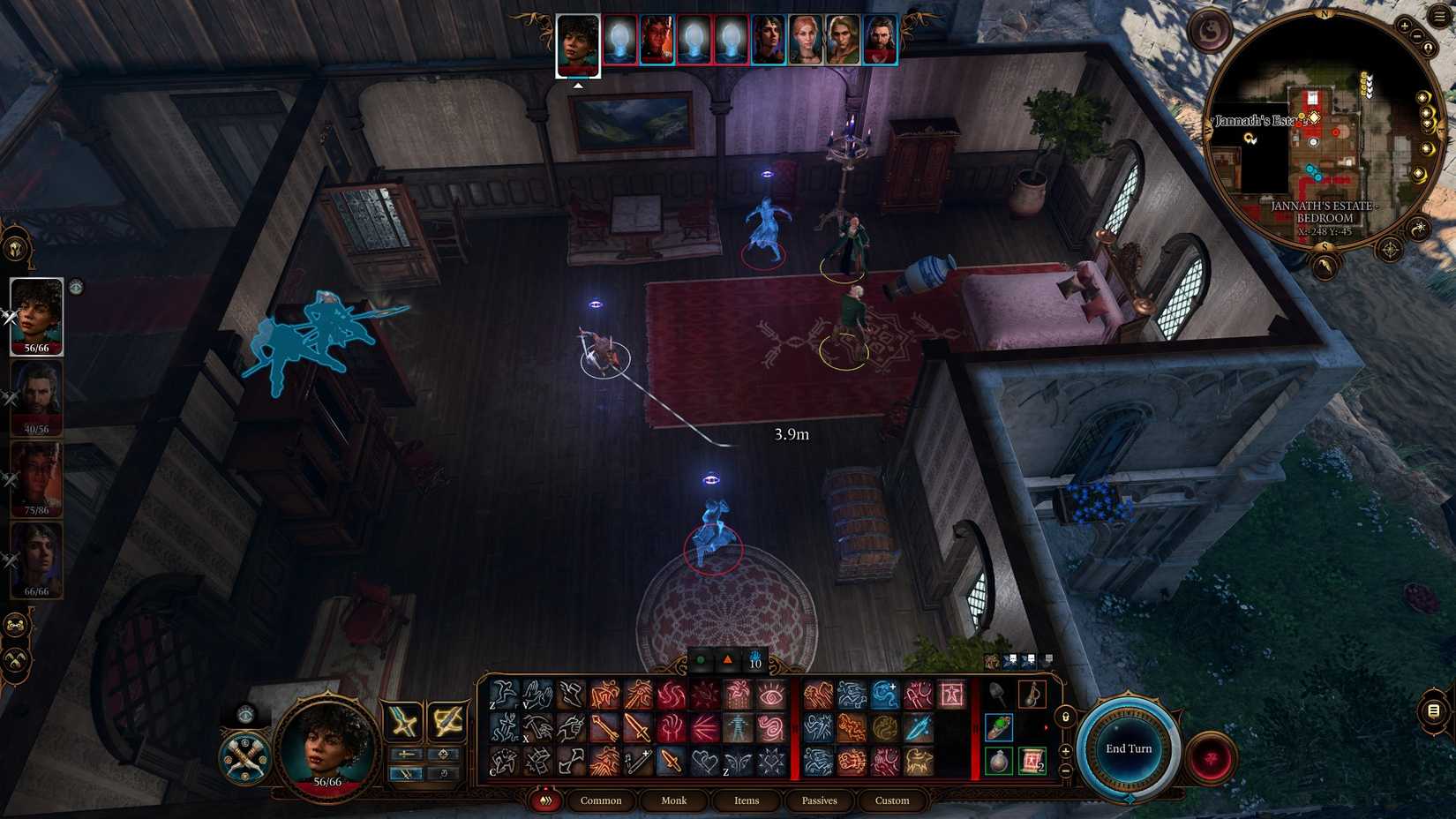 Baldur's Gate 3 Combat med Oskar och Poltergeists