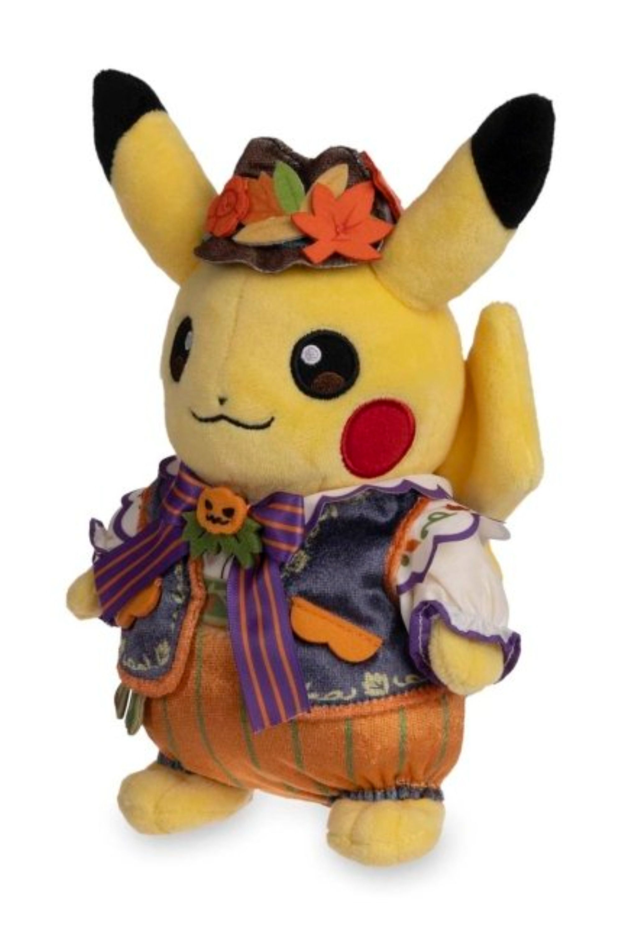 Pokémon Tricks & Treats 2023: Pikachu Wearing Pumpkin Costume