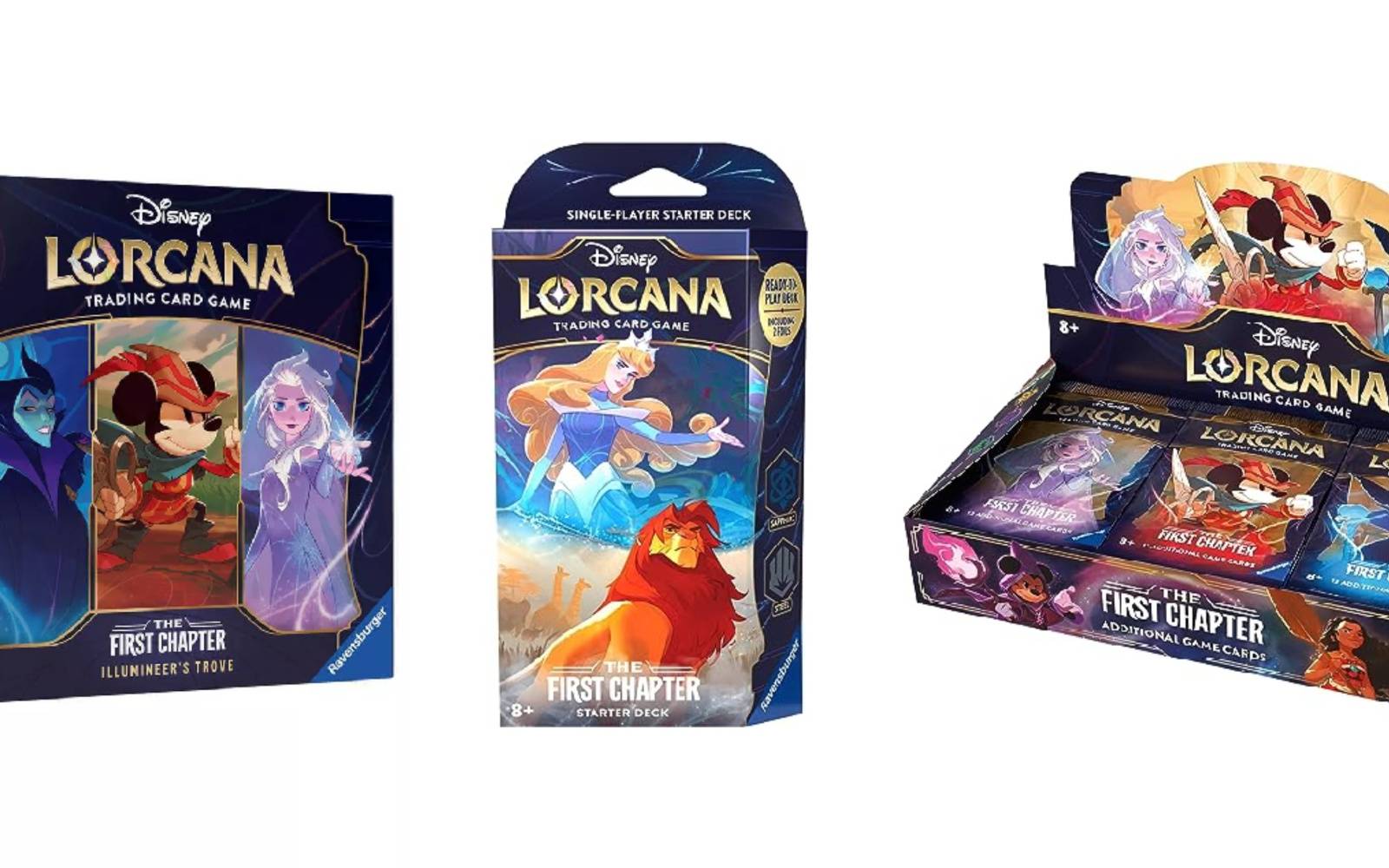 best lorcana booster box Trading Card Game: The First Chapter and unleashing the power of players favorite characters disney lorcana into the inklands