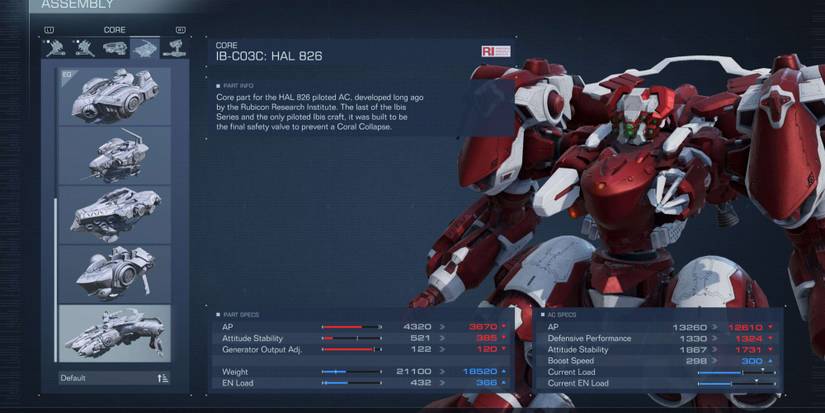 803 Core The Best Of Every Core In Armored Core 6