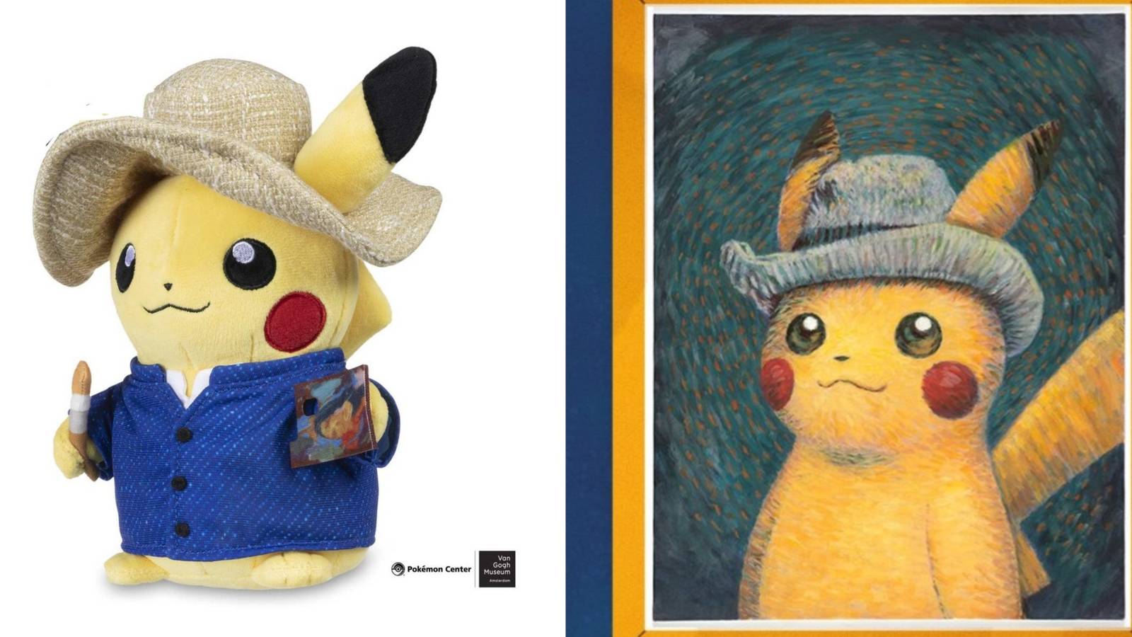 Pokemon's Van Gogh Pikachu Plush Now Availble To Pre-Order Pokemon's Van Gogh Pikachu Plush Now Availble To Pre-Order