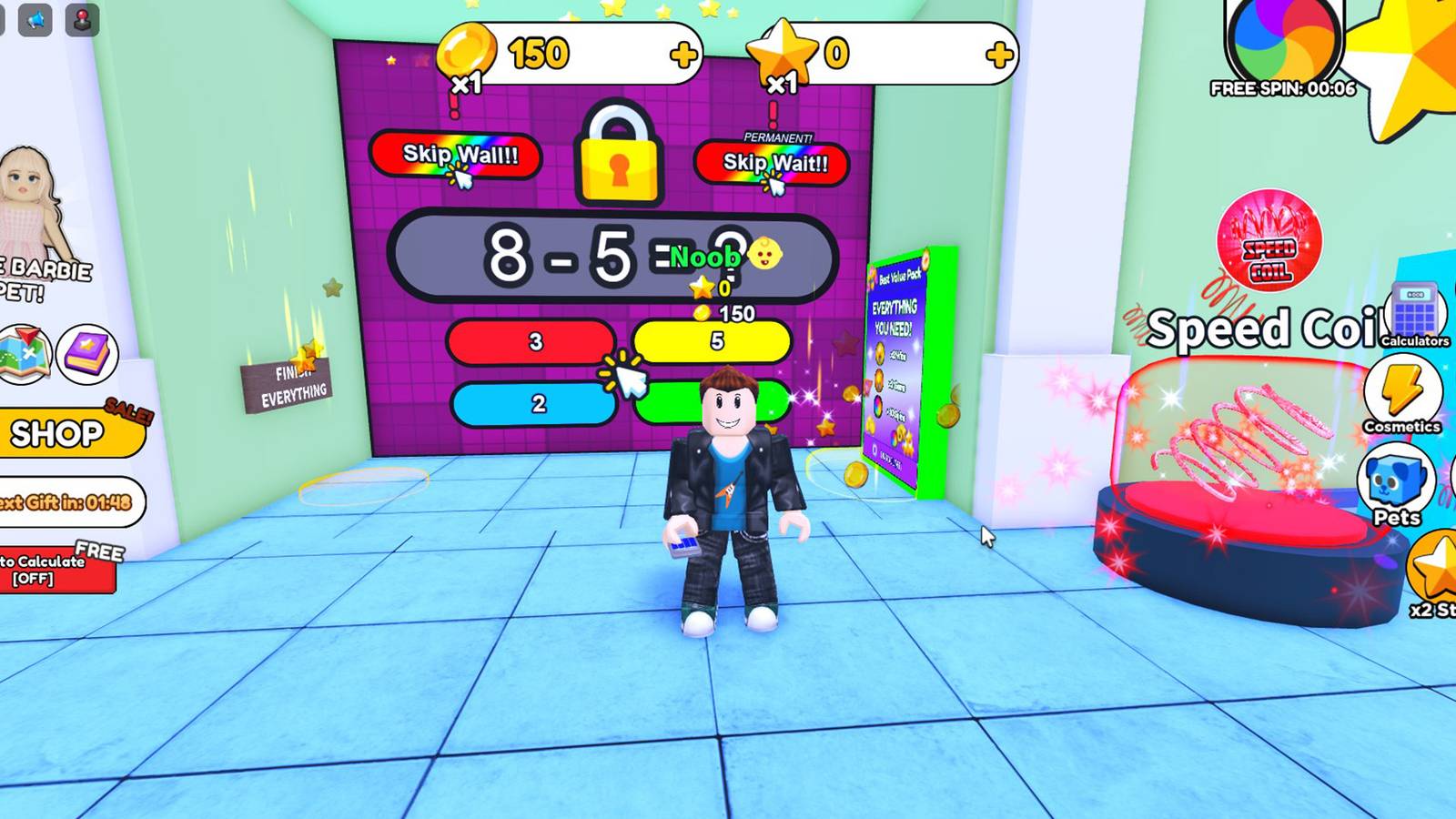 Roblox: Math Wall Simulator Codes