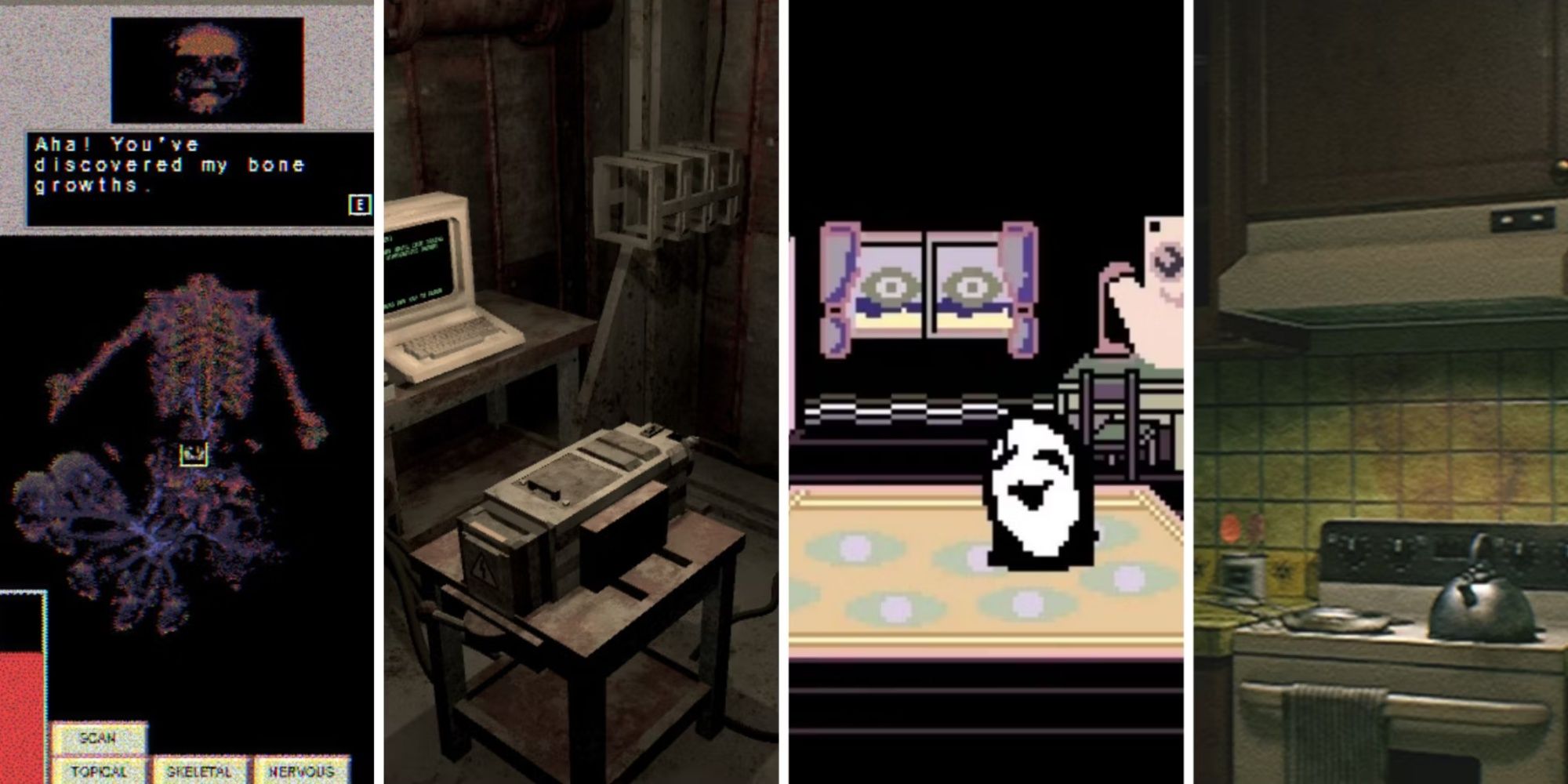 https://static0.thegamerimages.com/wordpress/wp-content/uploads/2023/09/from-left-to-right-the-body-scanner-from-discover-my-body-an-abandoned-room-from-unsorted-horror-uboa-from-yume-nikki-and-a-grungy-kitchen-from-decadence.jpg