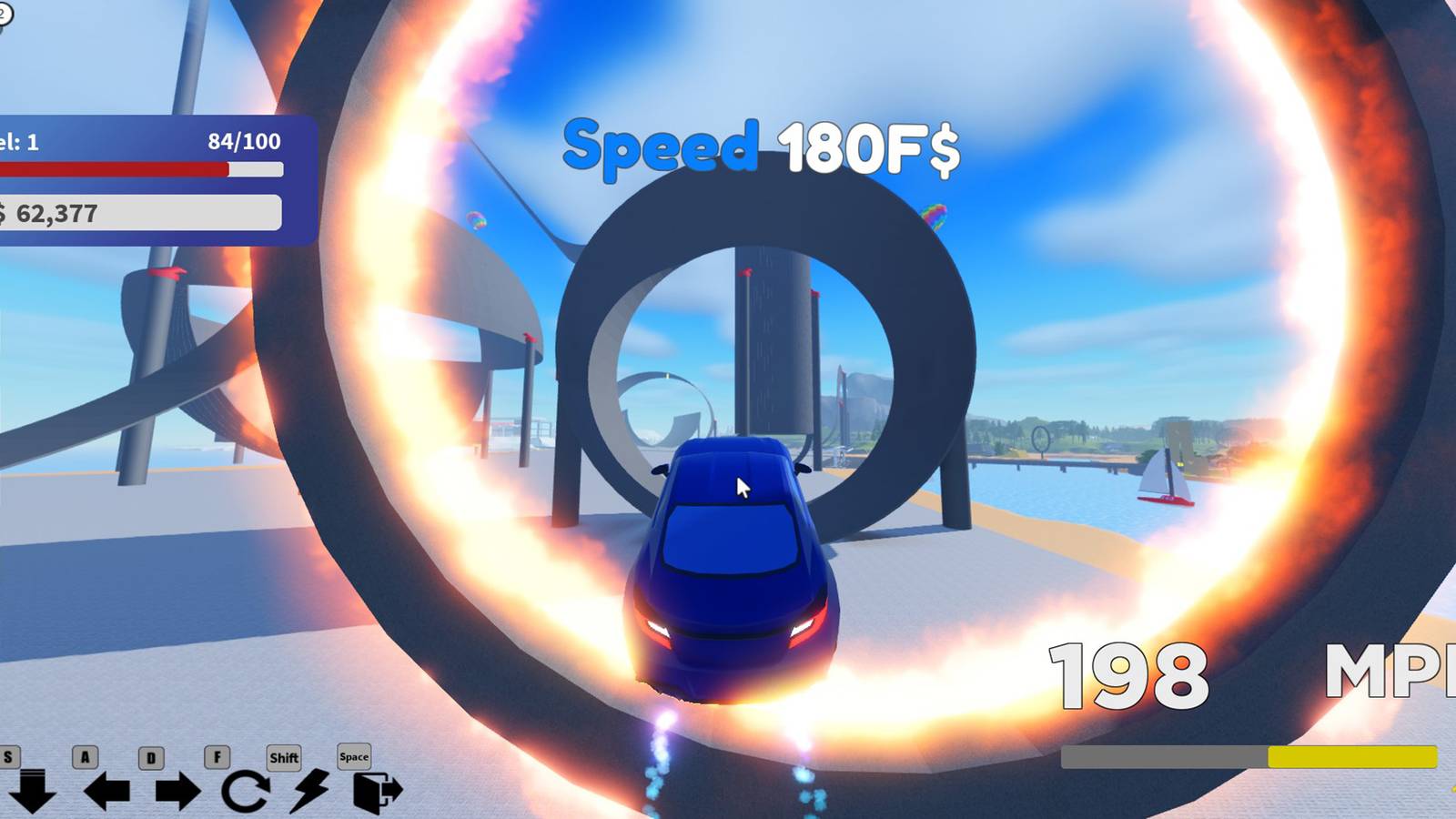 DownForce Stunt Driving Codes For Roblox