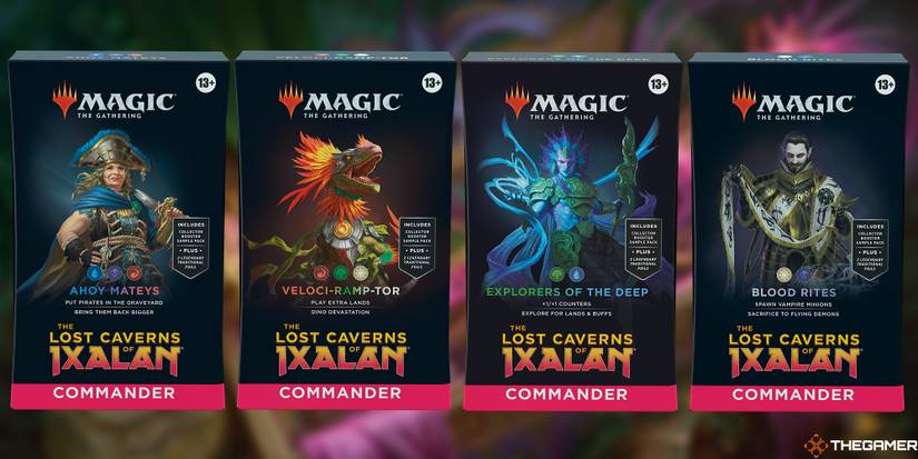 mtg ixalan commander deck list Magic The Gathering: The Lost Caverns of Ixalan: Commander Decks main image 1