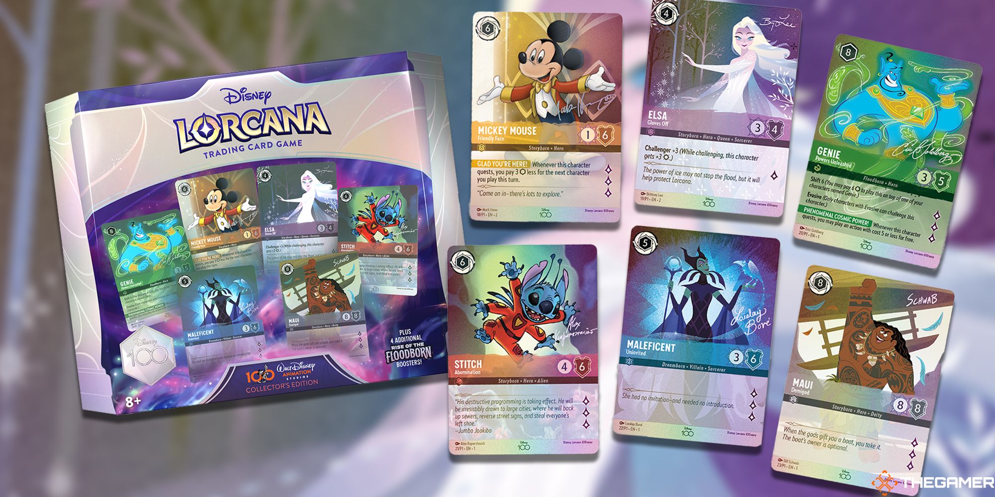 英語版　Lorcana Disney　100 Gift Set プロモのみ Disney Lorcana Announces Disney100 Limited Edition Set, With