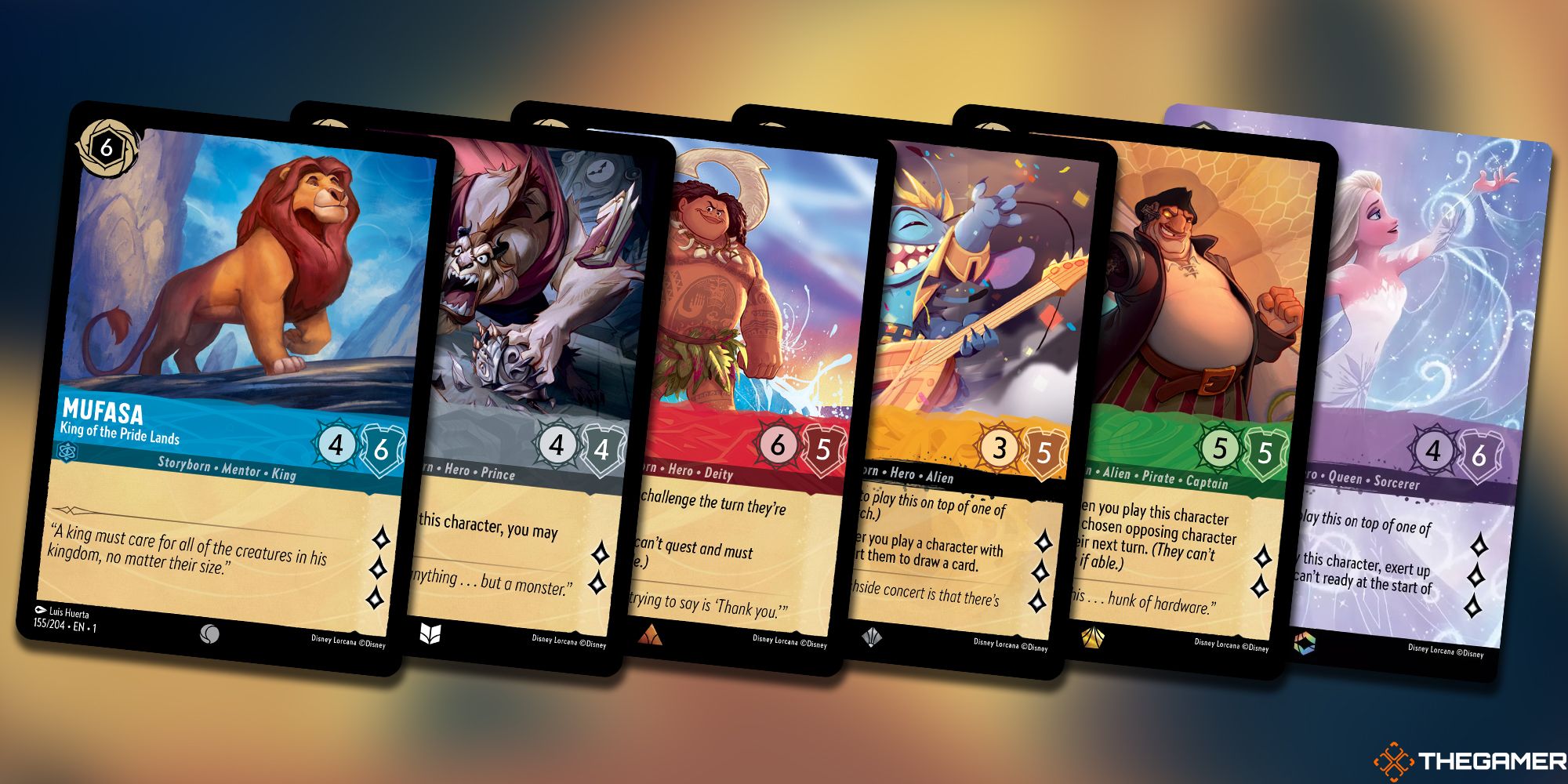 lorcana rare card list Lorcana - Fabled - SET 9 - Elsa Gift Box
