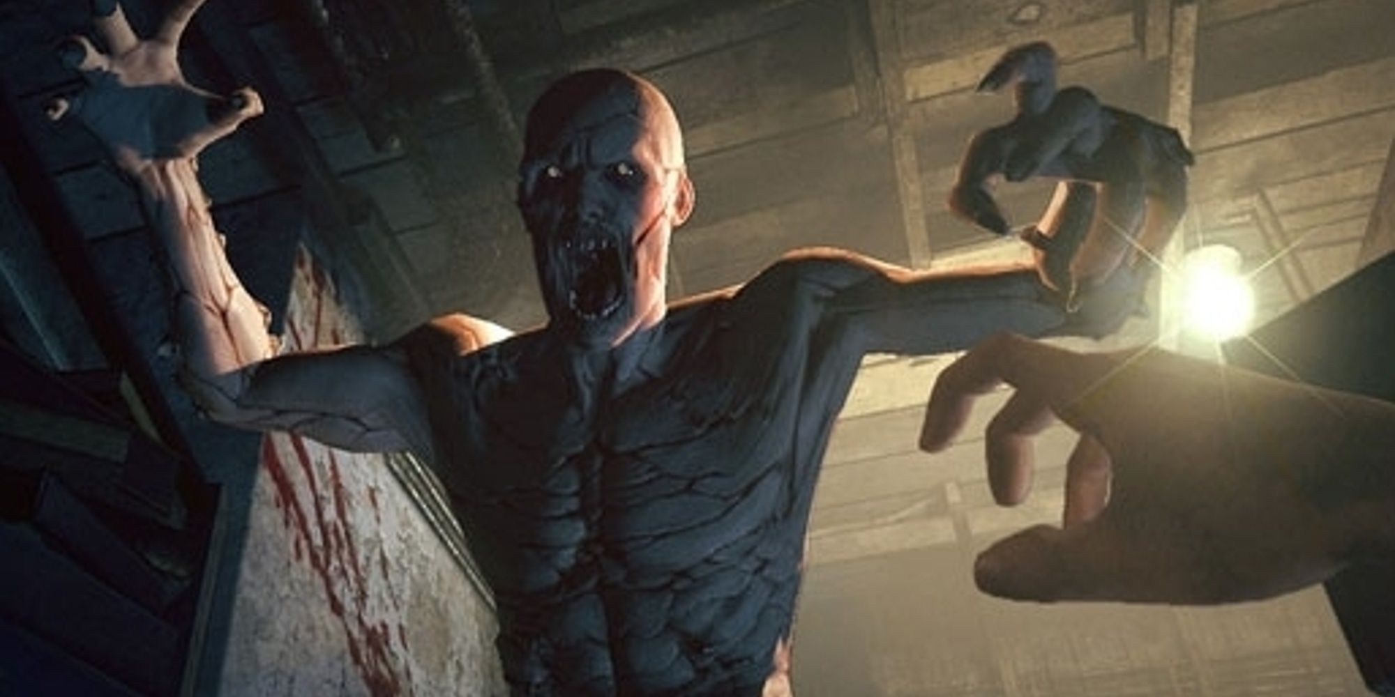 Outlast: A Surprise Attack By One Of The Asylum's Test Subjects