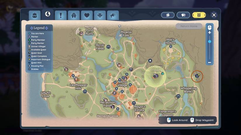Bahari Map Where To Find Brightshroom In Palia