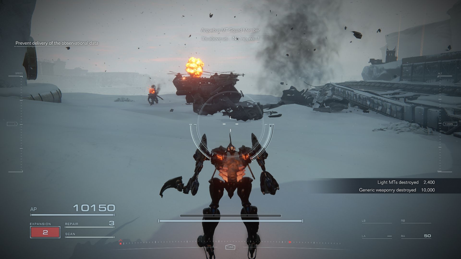 How To Prevent The Observational Data Delivery In Armored Core VI