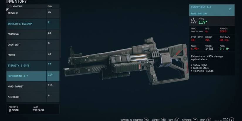 The Best Ballistic Weapons In Starfield