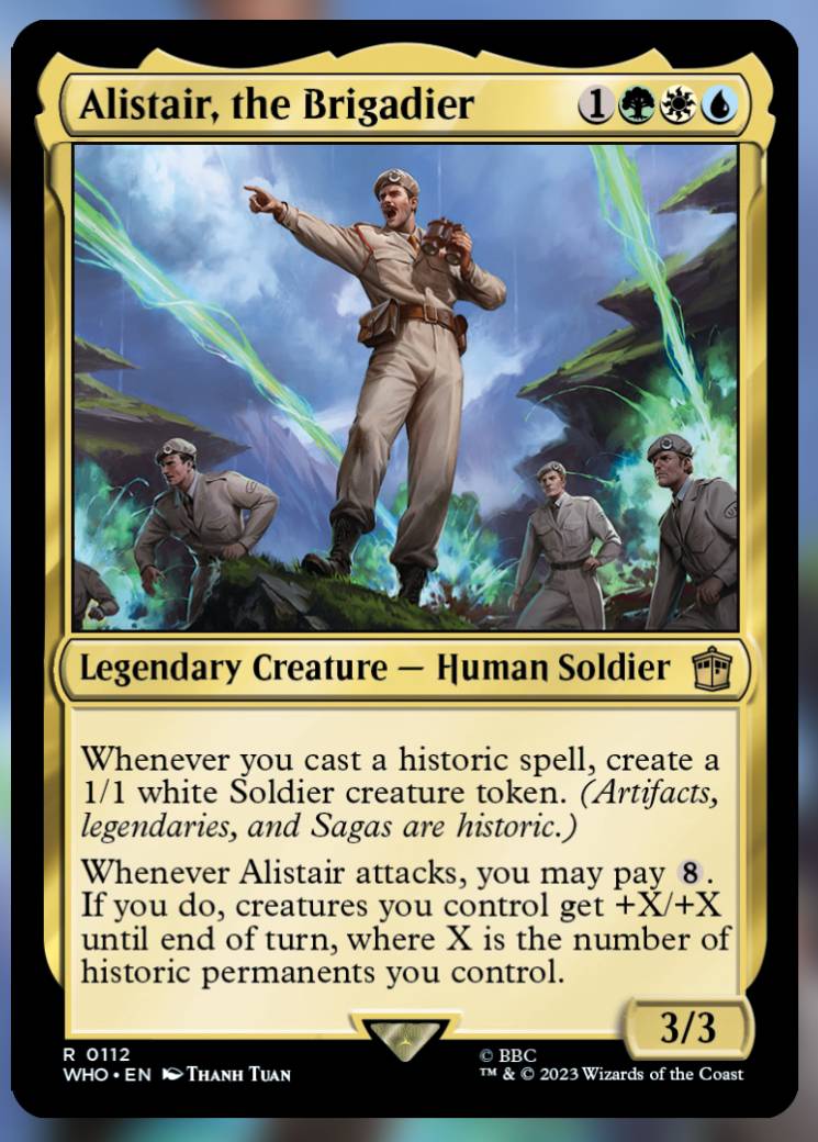 MTG Doctor Who Card List - Every Commander Deck