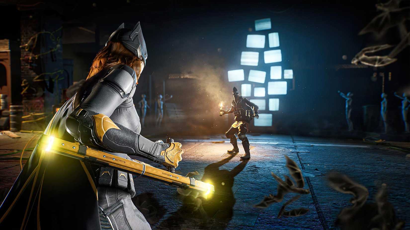 Batgirl of the Gotham Knights is ready to fight.