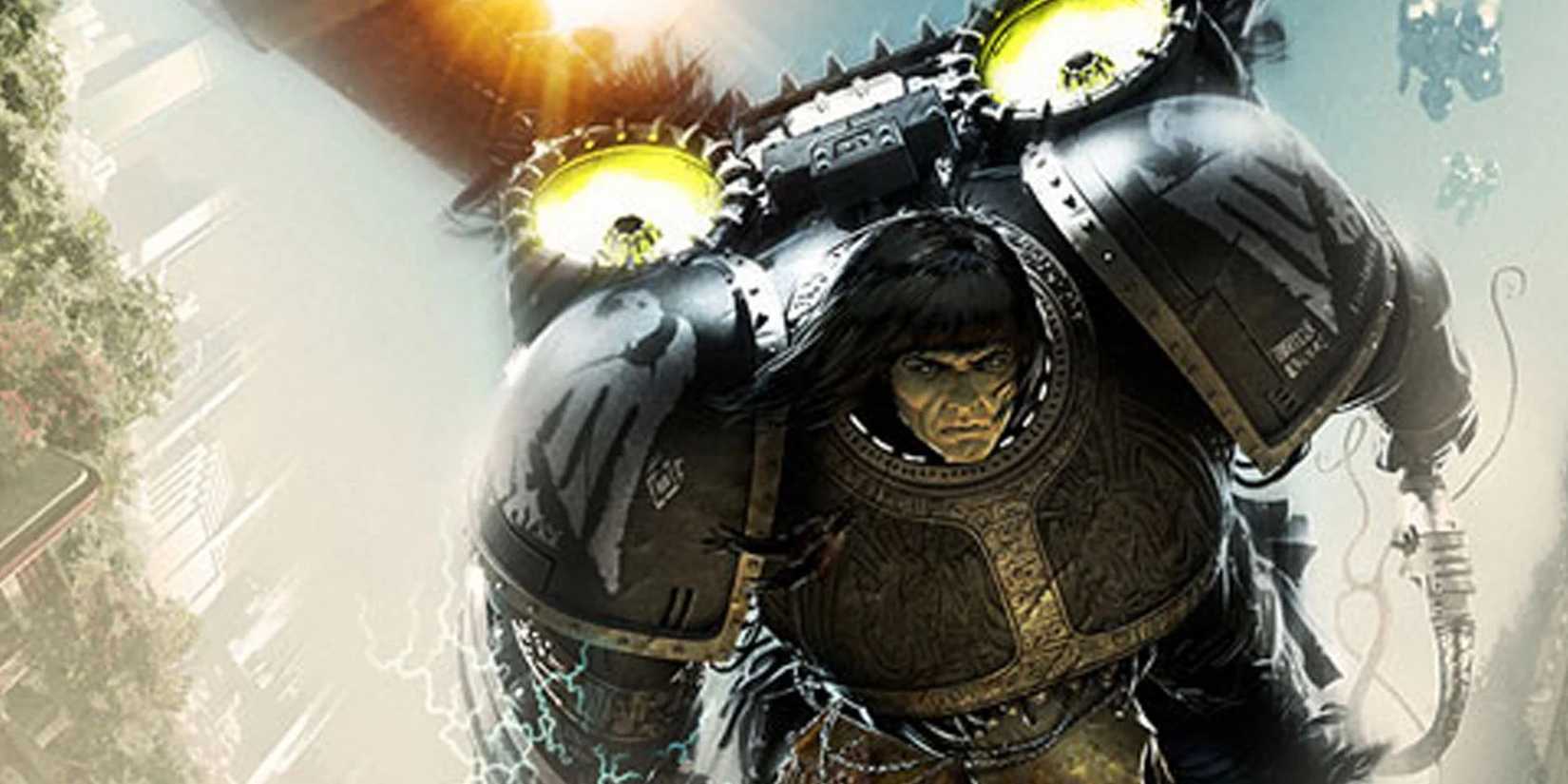 Warhammer 40,000: Corvus Corax Brooding In His Armor.