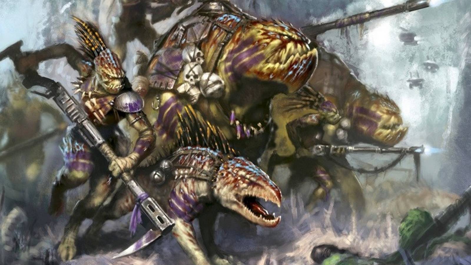 Kroot Types Games Workshop Seems To Be Hinting At New Kroot Models