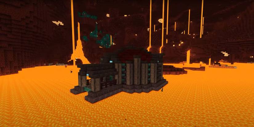 Basic Nether Base Best Minecraft Nether Base Ideas