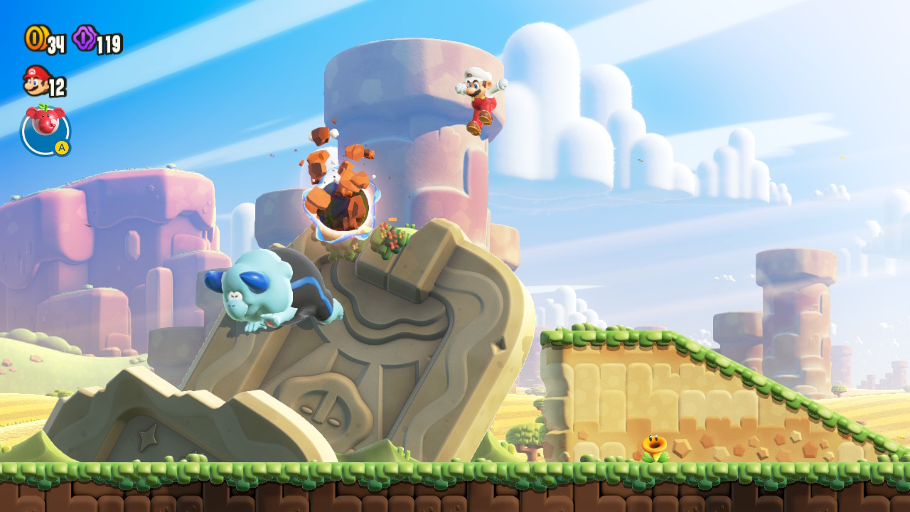 Super Mario Bros. Wonder: All Flower Coins And Wonder Seeds In Bulrush ...