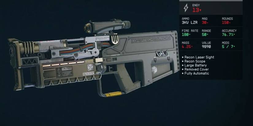 The Best Laser Weapons In Starfield