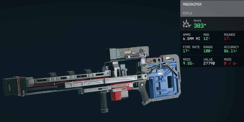 Starfield Loading Screen Rifle The Best Ballistic Weapons In Starfield