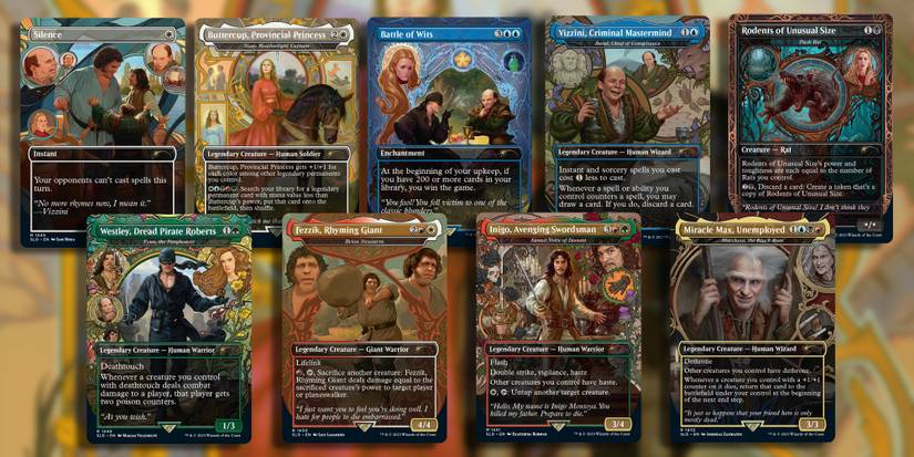 the princess bride mtg cards Magic: The Gathering TCG: Secret Lair The Princess Bride