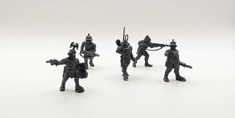 Warhammer Age of Sigmar Cities of Sigmar soldiers carrying Cadian weapons-1