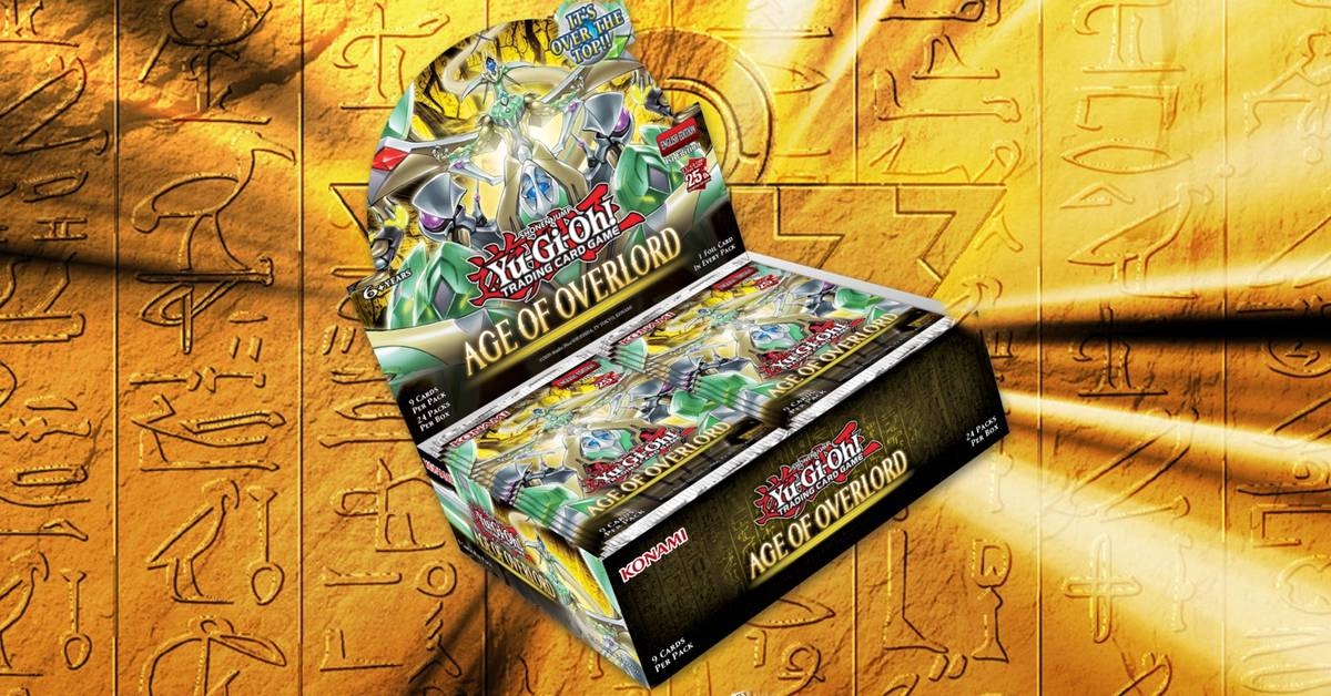 yugioh age of overlord booster box Yu-Gi-Oh! OCG : Toys & Games Return to the ancient past with a new Yu-Gi-Oh's Age Of Overlord Booster