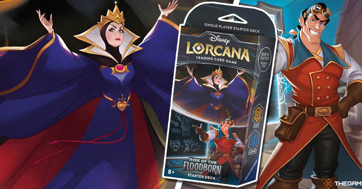 lorcana amber sapphire starter deck list Disney TCG: Rise of the Floodborn How To Upgrade The Amber/Sapphire