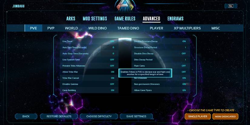 Ark Localsettings What Are The Best Server Settings In Ark: Survival Ascended?