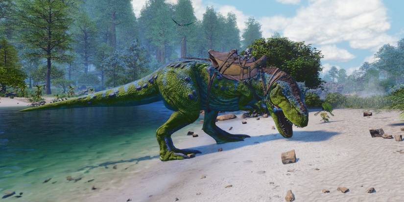 Rex In Rk Where To Find And Tame A Rex In Ark: Survival Ascended