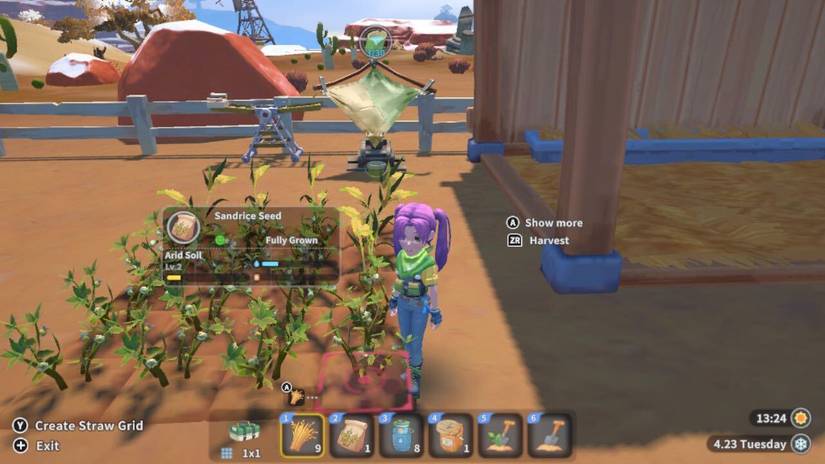 Biocrust Farm How To Grow Crops And Harvest Biocrust In My Time At Sandrock