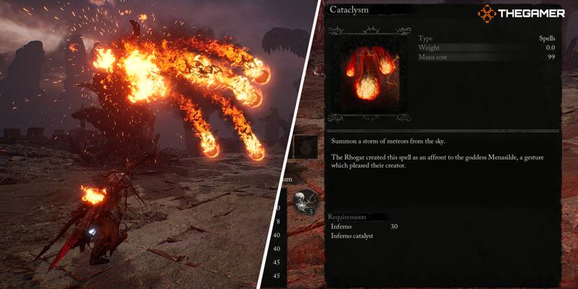 The Best Inferno Spells In Lords Of The Fallen