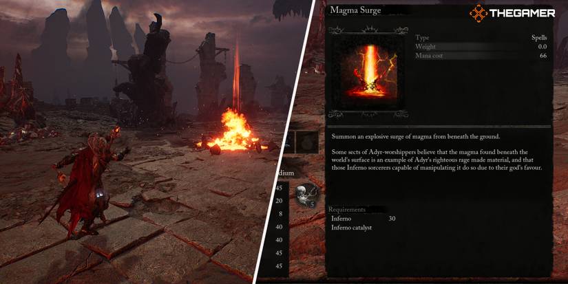 The Best Inferno Spells In Lords Of The Fallen