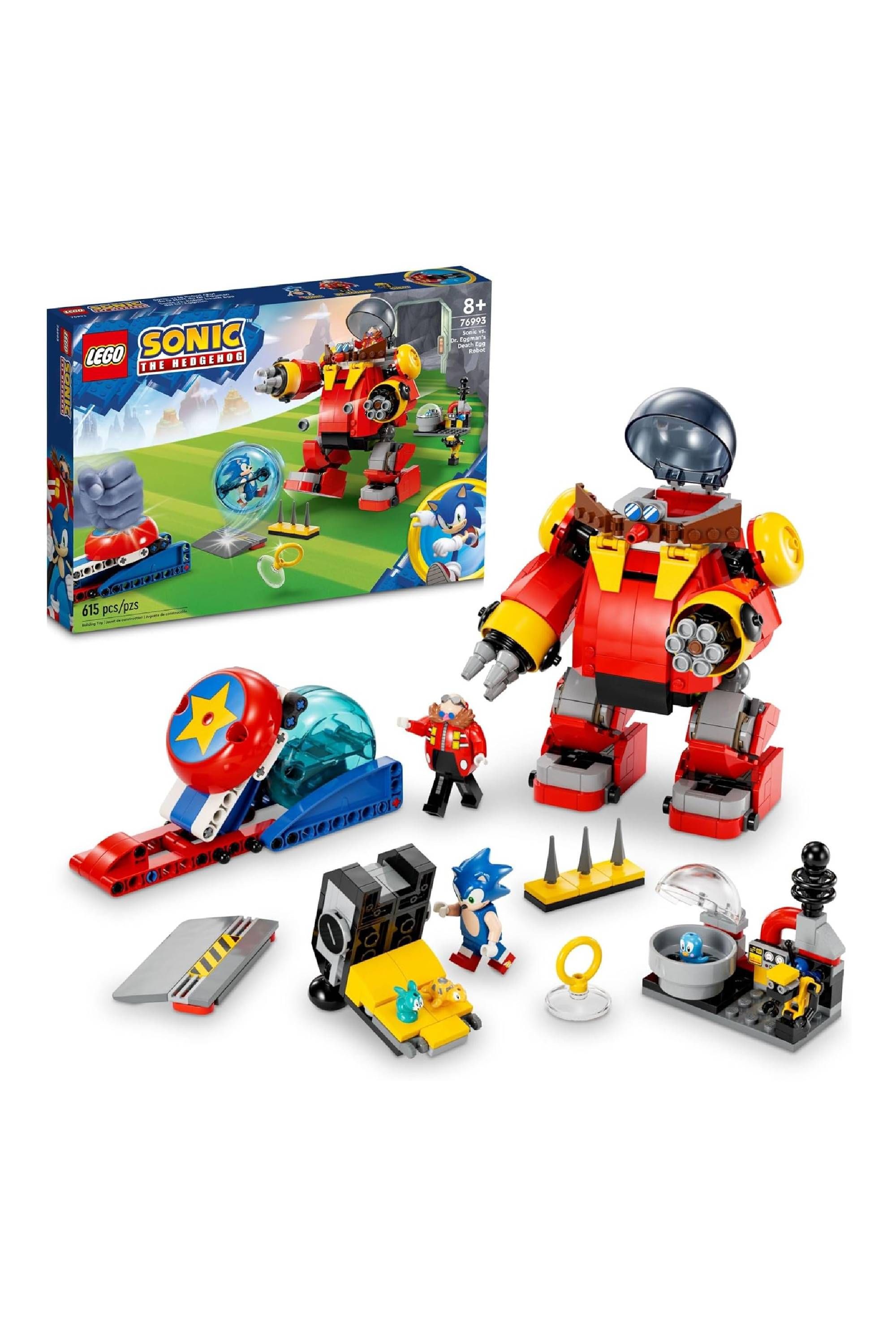 5 Brand New Sonic LEGO Sets Revealed By SEGA & LEGO