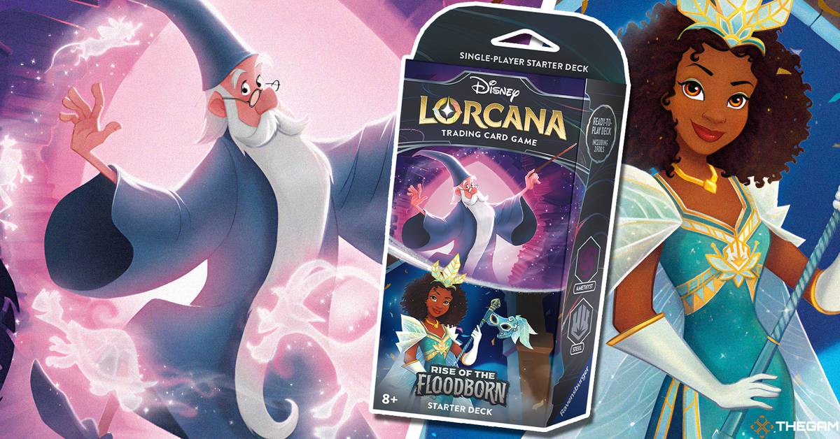 How To Upgrade Rise Of The Floodborn's Amethyst/Steel Starter Deck - Lorcana
