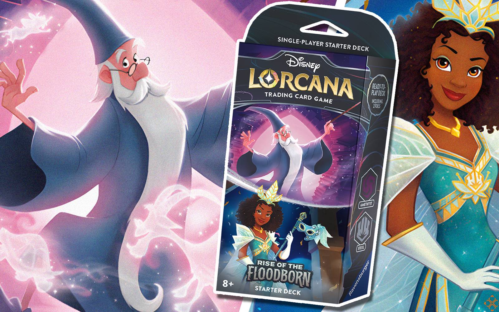 amethyst steel lorcana starter deck Lorcana: Rise of the Floodborn