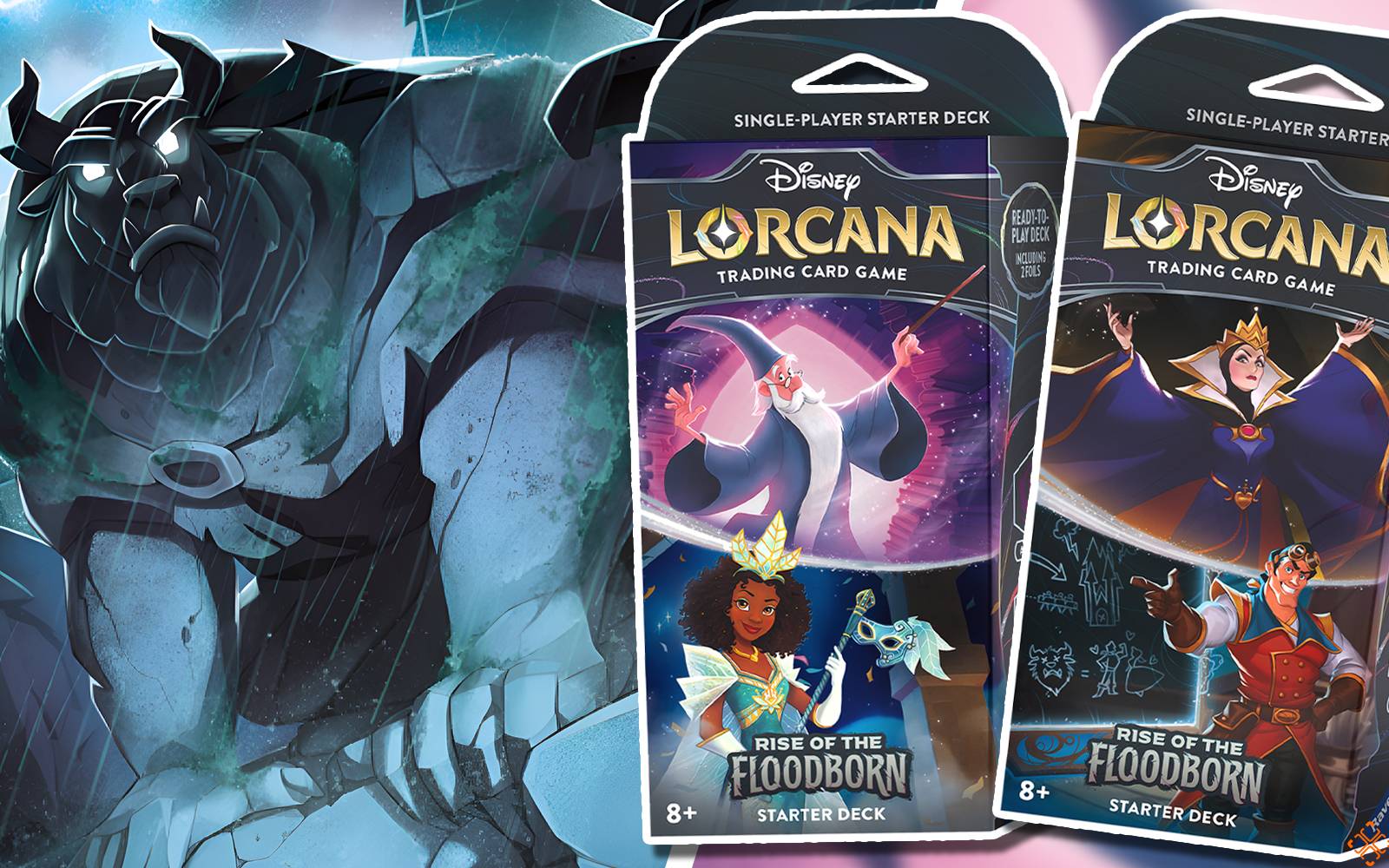 Disney Lorcana's Rise of the Floodborn Starter Decks Are Exactly What You Want Them To Be Disney Lorcana's Rise of the Floodborn Starter Decks Are Exactly What You Want Them To Be