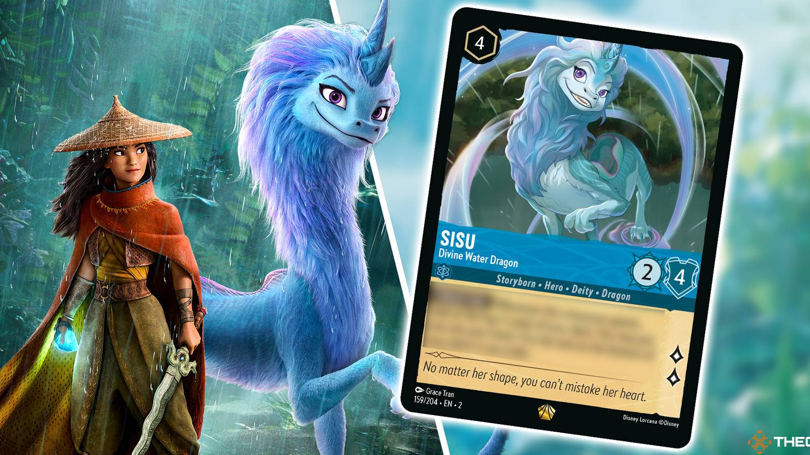 Sisu, Divine Water Dragon Reveal For Rise Of The Floodborn - Disney Lorcana