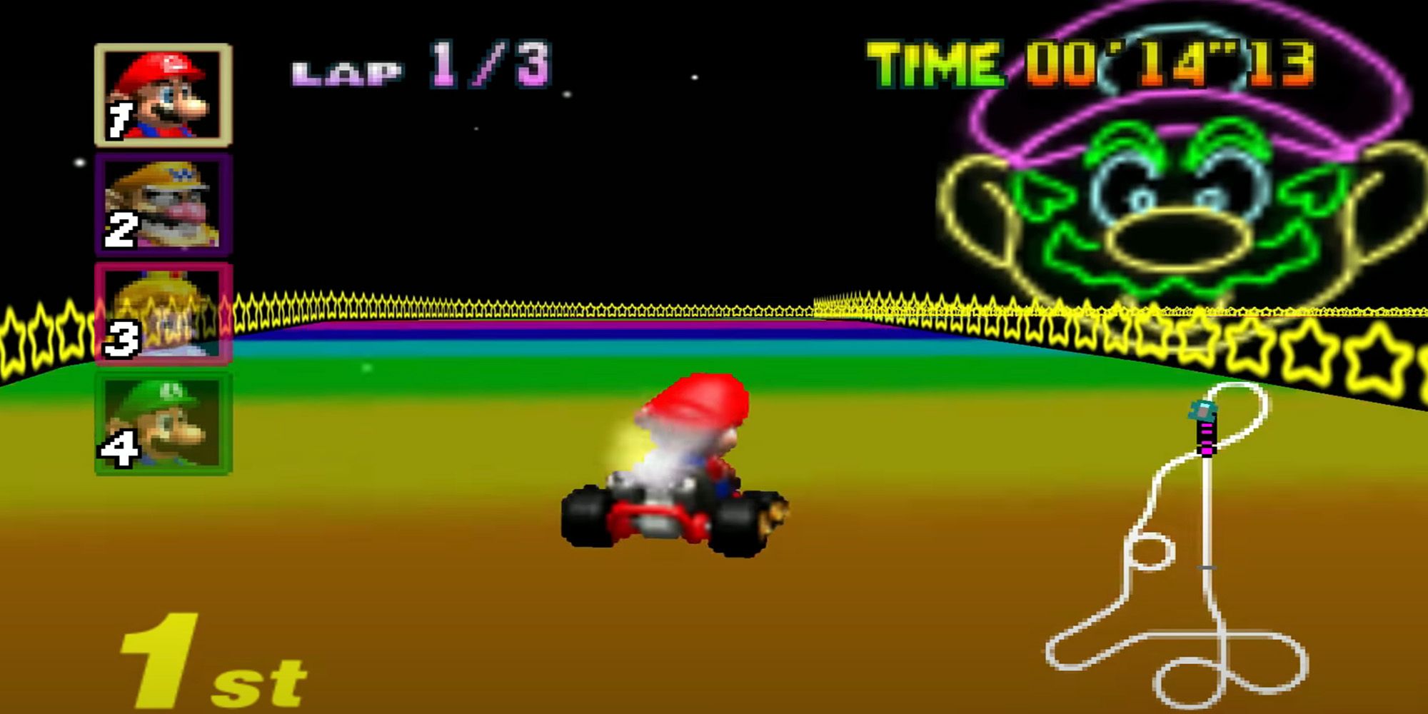 Mario Kart: Every Version Of Rainbow Road, Ranked