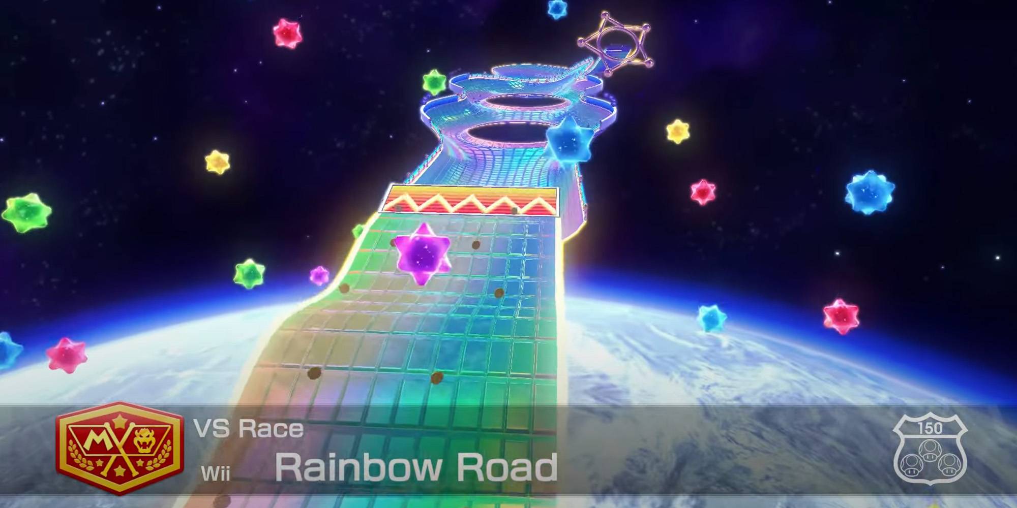 Super Mario Racing Track Mario Kart: Every Version Of Rainbow Road, Ranked