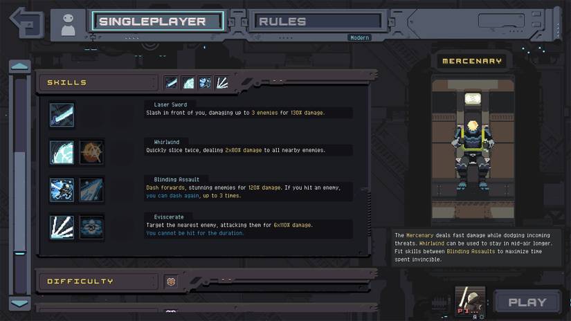 Complete Guide To Playing Mercenary In Risk Of Rain Returns