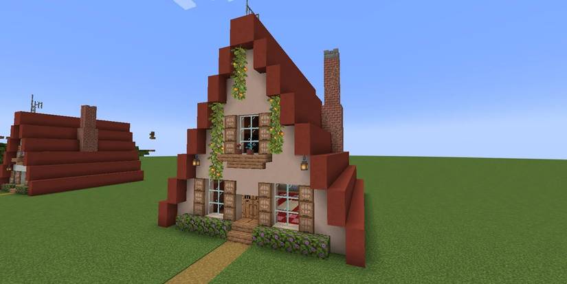 Minecraft A Frame Rood Best Type Of Roof In Minecraft