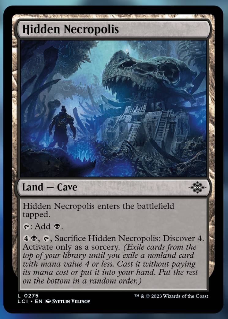mtg best discover cards from The Lost Caverns of Ixalan for Constructed set:lci o:discover Scryfall Magic: