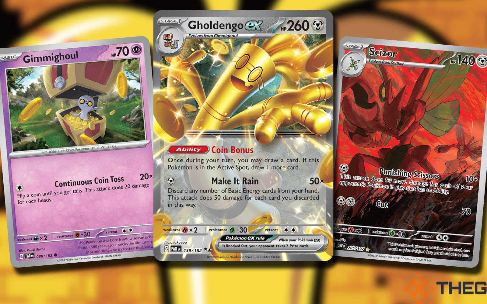 all gholdengo pokemon cards Pokemon TCG - Surging Sparks - #131/191 your opponent takes 2 Prize cards. Gholdengo Evolution Line in Pokmon
