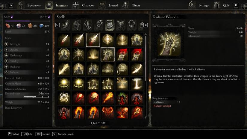 The Best Radiance Build In Lords Of The Fallen