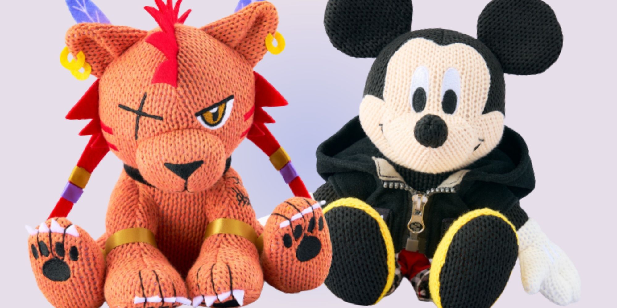 New Knitted FF7 Remake And Kingdom Hearts Plushes On Square Enix's
