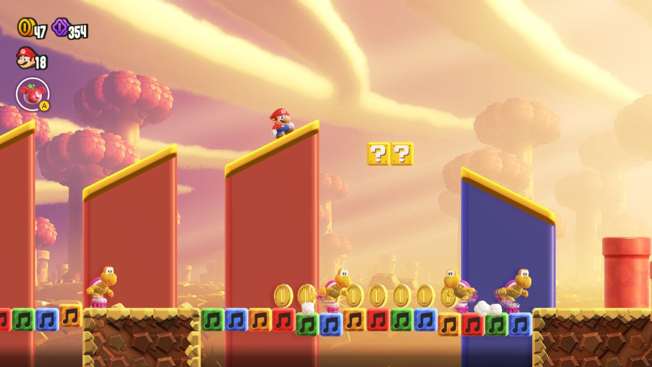 All Rolla Koopa Derby Flower Coins And Wonder Seeds In Super Mario Wonder